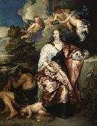 Anthony Van Dyck, Portrait of Venetia, Lady Digby